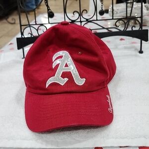 ARKANSAS RAZORBACKS '47 CLEAN UP ADJUSTABLE CAP with SEQUINS